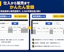 Excelで仕入・在庫・販売管理ツールを作成します 商品登録から在庫確認・利益計算までExcelで一元管理 イメージ3