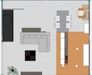 3Dパース付！理想のお部屋にコーディネートします レイアウト提案+家具(3点まで)セレクト！ イメージ5
