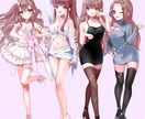 新衣装・立ち絵制作承ります 鮮やかで可愛いイラスト制作します❀ イメージ8