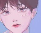 透明感のあるアイコン・1枚絵・立ち絵描きます 儚く可愛い世界観が得意です。差をつけたい方にオススメです。 イメージ5