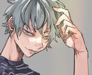 SNSアイコン承ります 少年、青年を描くことが得意です。 イメージ1