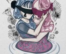 手描き！うるツヤでポップなイラスト作成します ゼリーのようなうるツヤ感と、少し奇妙なデザインが特徴。 イメージ5