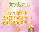 会議やインタビュー等の音声データの文字起こしします ご要望には可能な限り対応いたします。 イメージ1