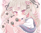 ふんわり透明感のある可愛いイラストを制作します ☆サムネ、おはV、ボカロMV、歌ってみた☆商用利用込み◎ イメージ7