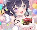 アイコン、一枚絵☆立ち絵、目を引くイラスト描きます イリアム、サムネ、live2D、YouTube、歌ってみたも イメージ5
