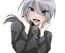 透明感あるイラストでアイコン制作致します SNSで使用するオリジナルキャラクターアイコンが欲しい方へ イメージ4