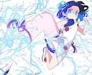 躍動感溢れるかっこかわいいイラスト制作します 1月末まで限定価格！商用利用可能！ イメージ6