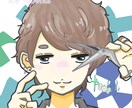 アイコン描きます 【ラフリテイク無制限】LINEやSNSのアイコンに！ イメージ2
