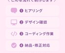 HTML/CSSでデザイン通りにコーディングします やさしく、わかりやすくコーディング対応します イメージ2