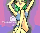 インパクトあるポップなキャライラスト描きます 独特な線質の作風で、バストアップのキャラクターを イメージ4