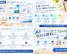 AIで伝わるプレゼン資料を作成します 文章・メモから伝わる資料をAIで作成します イメージ2