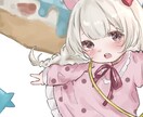 アイコンヘッダー、サムネに合うイラスト描きます 商用、表情差分、全身OK、世界観に合わせたイラスト イメージ5