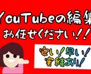 YouTubeなどの動画を編集します 安く！早く！どんな動画でもお任せください！ イメージ1