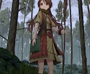 背景、キャラクター+背景の一枚絵の作成承ります ストーリー、世界観等を表現するのが得意です。 イメージ3