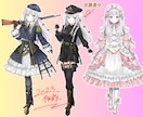 初心者歓迎！丁寧なヒアリングでキャラデザします 企業案件多数！世界に１つのデザイン提案いたします♪ イメージ9