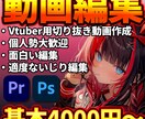Vtuber（個人勢可）の切り抜き動画承ります 高品質な切り抜きを投稿しませんか？ イメージ1