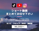 様々な雰囲気に合ったショート動画を作成します InstagramなどのSNS、YouTubeもOKです！ イメージ1