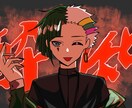 歌ってみた動画用サムネイルを制作いたします 本家そのままの構図でもアレンジでもOK！ イメージ2