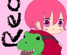2頭身のちびキャラやロック画面を描きます キュートで愛らしいイラスト♡ゲーム等で使用してください！ イメージ3