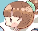 デフォルメキャラクターイラスト描きます SNS、名刺用にゆるーい女の子のイラスト描きます!! イメージ2