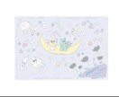 ファンシーな世界観のアニマルのイラスト作成します SNSアイコンからグッズ等まで対応します！ イメージ4
