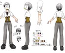 キャラクターデザイン承ります Vtuber、ゲームキャラ、TRPGの立ち絵等承ります イメージ6