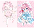 淡く儚い世界観。あなただけの特別な女の子を描きます 初めての方も安心!!丁寧な対話で理想以上の作品に仕上げます イメージ3