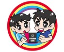 かわいいデフォルメ似顔絵制作します ポップで可愛いデフォルメ似顔絵を制作いたします！ イメージ3