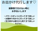 愛知県周辺あなたの代わりにお出かけのお手伝いします 買い物、様子見、墓参り、御朱印など、何でも外出の代行お任せ イメージ1