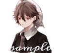 クール系夢絵オーダー　イラストを描きます SNSアイコン　ホーム画面　若い男子得意 イメージ4