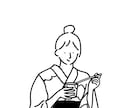 あなただけの可愛いイラストを描きます 現役大学生が描きます。気軽に相談してください！！ イメージ4