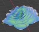 blenderで小物、人などを作成します 小物などを簡単なものを作成します。人型でも可能です イメージ1
