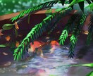背景イラスト描きます パソコンの壁紙、SNSのアイコンがご入用な方へ！ イメージ2