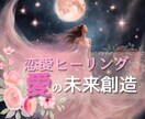 恋愛ヒーリングと霊視で愛の未来をつくります 片思い、結婚、不倫、複雑愛――恋愛に光を届けるヒーリング イメージ1