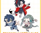 デフォルメイラスト制作いたします アイコンやグッズ、動画や配信活動用などに！ イメージ5