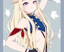かわいい女の子の一枚絵を描きます 一枚絵/歌みた/サムネ/アイコン等 イメージ7