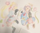 あなたの推しキャラオリキャラなんでも描きます 色鉛筆や水彩であなたのためだけに❣ イメージ3