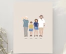 アイコンにおすすめ！カラーイラスト描きます インテリアに飾ったり、プレゼントにもオススメです♡ イメージ1