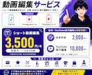 ショート動画編集｜TikTok・リールを編集します SNS向けショート動画編集｜TikTok・リール対応します イメージ2