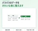 CSV・Excelデータの整形を代行します 重複削除・表記ゆれの統一・列の整理をまとめて イメージ1