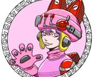 メカチックなSNS用アイコンを作ります メカチックな帽子を被ったキャラクターを作成いたします♪ イメージ4