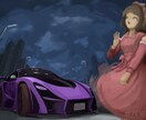 背景付きイラスト描きます ゲームや動画の一枚絵にお困りの方。 イメージ3