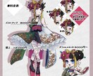 TRPG・ゲーム配信等で使える立ち絵ます NPCの立ち絵制作などもご相談ください イメージ2