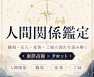 人間関係のお悩みの原因を鑑定します 職場や学校、地域等の人間関係を東洋占星術で紐解きます イメージ1