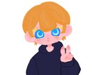 アイコンやイラスト描きます ミニキャラで挿絵やアイコンなど人とは違うイラストを使いたい イメージ1