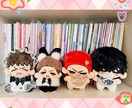 オリジナルちびぬいちゃん作ります カップルセール中！身長差も作れます♪無料で対応いたします♪ イメージ2
