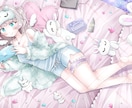 フルカラーイラスト描きます アイコン、動画のサムネ等ご希望に合わせた一枚絵を描きます。 イメージ1