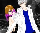 イラスト【自己流】を描いて提供します お祝い、記念日、トップ画像 etc... イメージ2