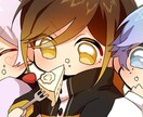 デフォルメイラスト描きます ミニキャラのイラストを描きます！SNS等使用可能です。 イメージ10