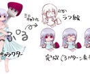 ミニキャライラスト描きます アイコンや動画、挿絵などにいかがですか〜！ イメージ2